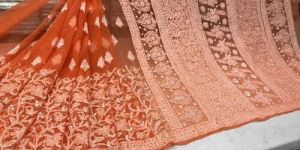 Chikan Saree