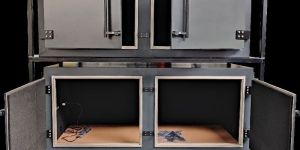 LBX8040 Bluetooth WLAN Device Testing RF Shielded Enclosure