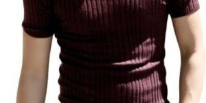 Mens Knitted T Shirt