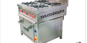 Four Burner Gas Range with Electric Oven