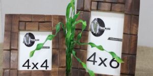 Mosaic Wooden Photo Frame Wood Picture Frame Tradnary