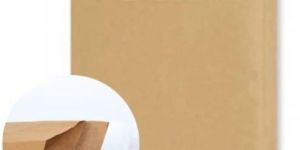 Brown Paper Courier Bag