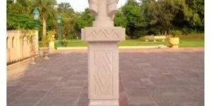 Pink Stone Column