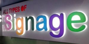 Backlit Sign Board
