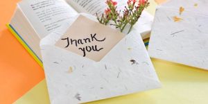 Flower Paper Envelope