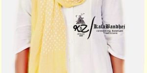COTTON BANDHANI DUPATTA