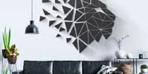 Stainless Steel Sheet 3D Wall Art