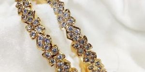 Artificial Diamond Designer Bangles