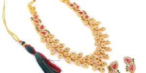 KDJ-068 Matte Finish Necklace Set