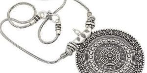 Silver Oxidized Pendant