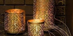 Brass Votive Candle Holder