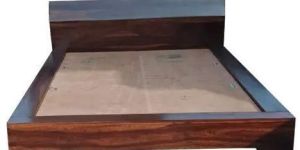 Wooden Platform Double Bed