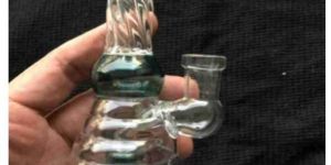 6 Inch Round Glass Smoking Bong
