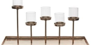 5 Arms Mordern Metal Candle Stand