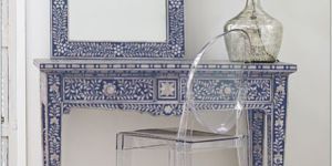 Bone Inlay Dressing Table