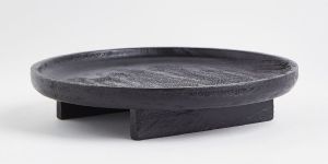 Mango Wood Bowl in Black Color