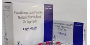 Calcium Carbonate, Calcitriol, Vitamin K2-7, Mecobalamin, Magnesium, Boron And Zinc Softgel Capsules