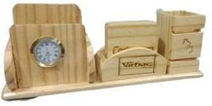 Desktop Wooden Pen Stand