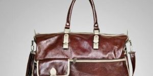 Leather Gym Bag