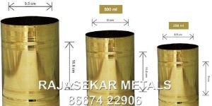 Rice Grains Measuring Pot - Brass
