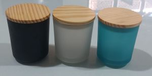 Glass Candle Holders