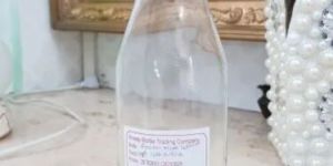 Milk Glass Bottle