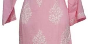 Modal Chikankari Kurti