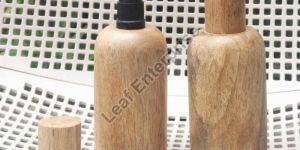 50ml Wooden Cosmetic Pump Bottle