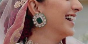 Kiara Advani CZ/AD Semi Bridal Set