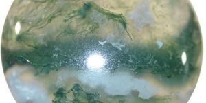 Round Moss Agate