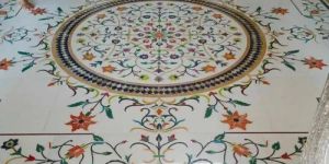 Marble Inlay Flooring