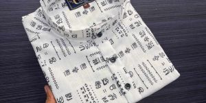 Mens Rayon Cotton Half Sleeve Shirt