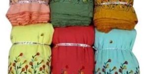 Embroidered Rayon Fabric