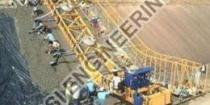 Semi-Automatic Concrete Canal Lining Paver Machine