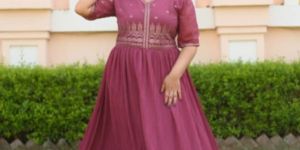 Georgette Floor Length Dress