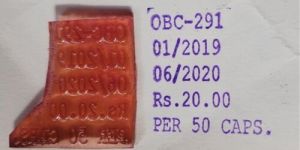 Pharmaceuticals Label Batch