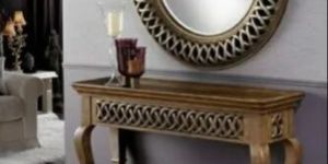 Wooden Hand Carved Console Table