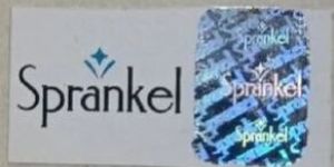 Security Hologram Sticker