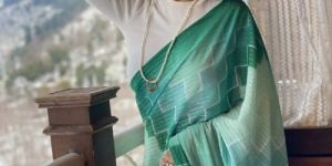 Ladies Georgette Fancy Sarees