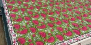Block Print Double Bed Sheet
