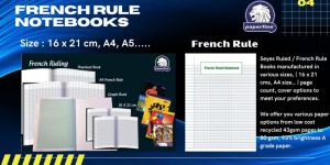 French Ruled Notebook