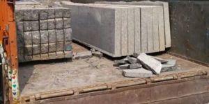 Steel Grey Granite Slab