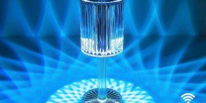 16 Color Crystal Diamond Table Lamp
