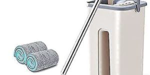 Microfiber Flat Mop Bucket