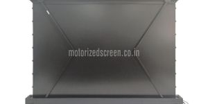 150 Inch Motorized Floor Rising up Tension Screen
