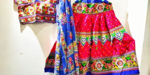 COTTON SHORT CHANIYA CHOLI