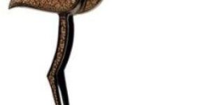 Engraved Brass Statue