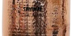 COPPER HAMMERED DESIGN WATER POT