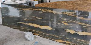 Titanium Gold Granite Slab