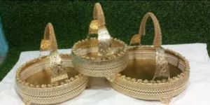 Metal Gift Basket